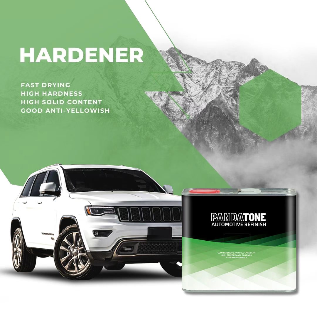 OEM approved low VOC automotive hardener solution